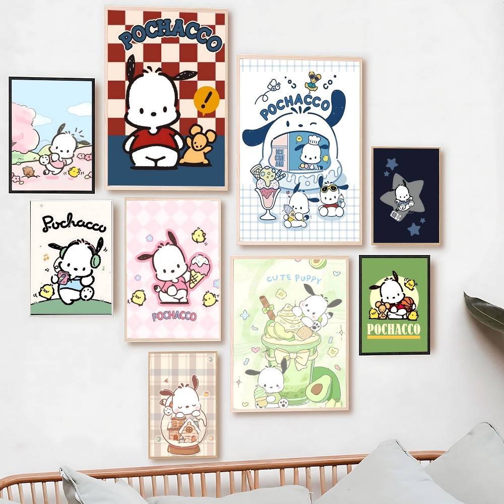 Resin Art Wallpaper - مجموعة رسم الماس بوشاكو، رسومات سانريو