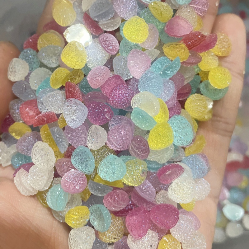 Resin Art Equipment - زينة راتنجية مسطحة الظهر بقشرة سكرية