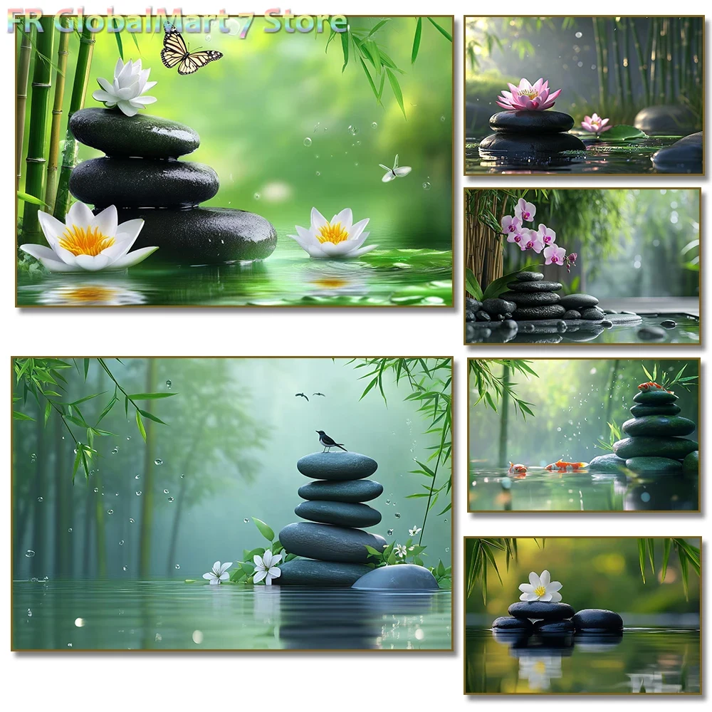 قطعة واحدة من لوحة الألماس بدو - مراجعة Resin Art Wallpaper وسعره