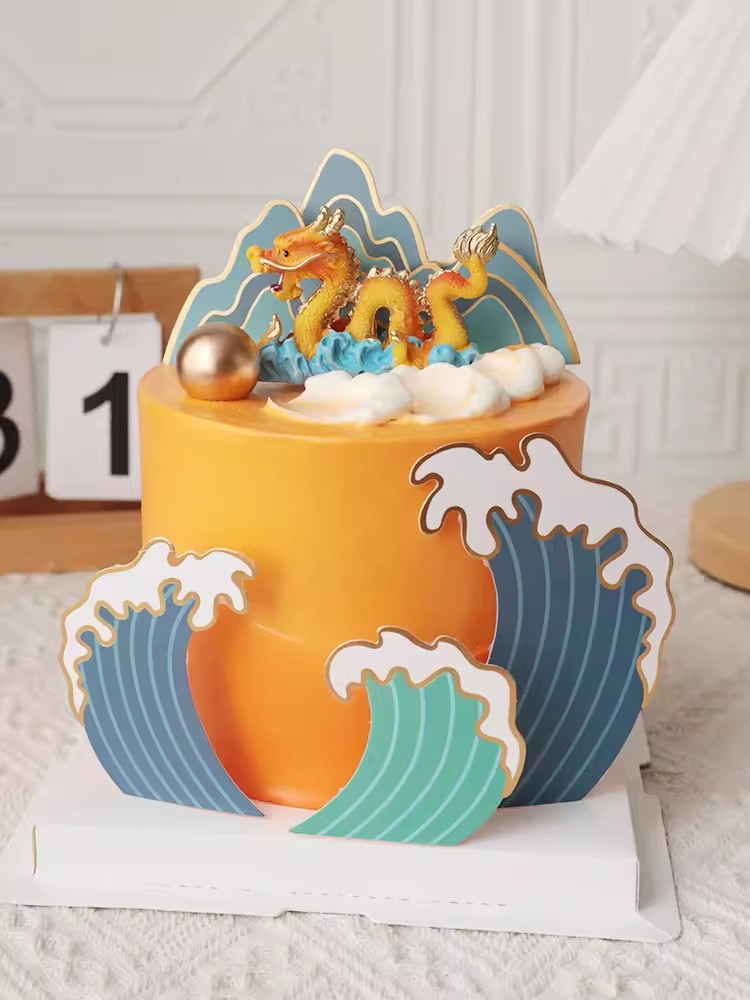 النمط الصيني كعكة عيد ميلاد سع - مراجعة Resin Art Alphabet وسعره