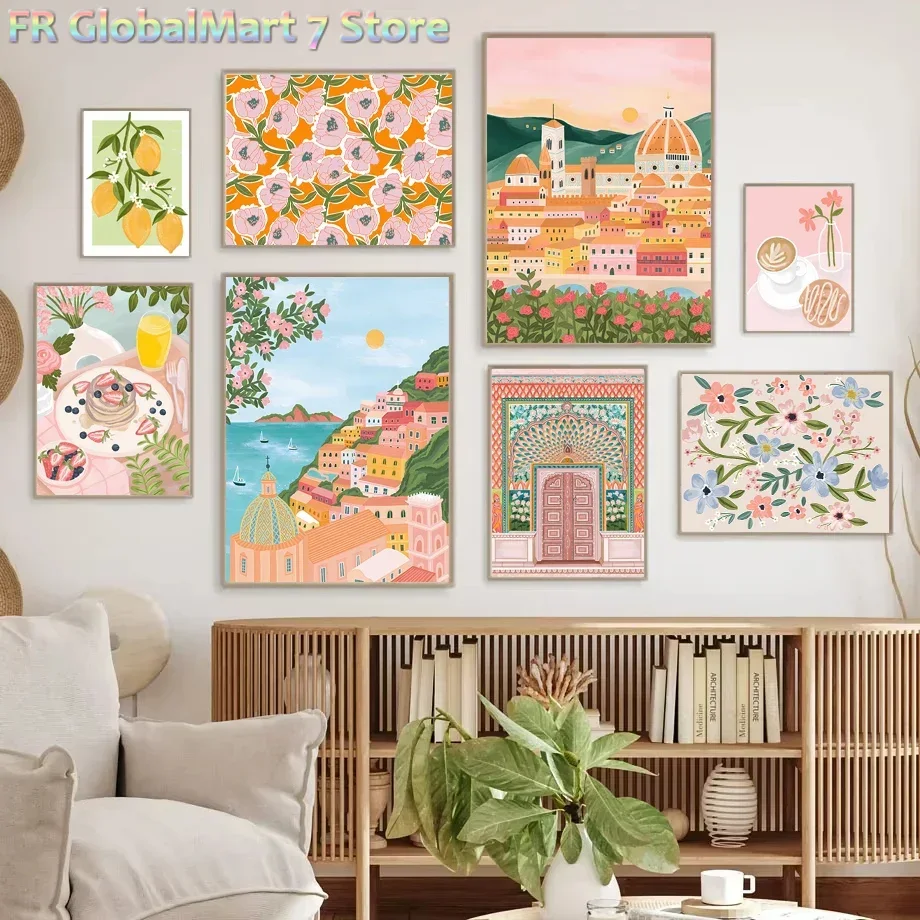 قطعة واحدة من اللوحات الماسية: - مراجعة Resin Art Wallpaper وسعره