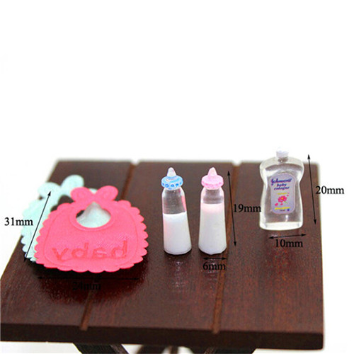 1:12 بيت الدمى زجاجات الأطفال  - مراجعة Resin Art Baby وسعره