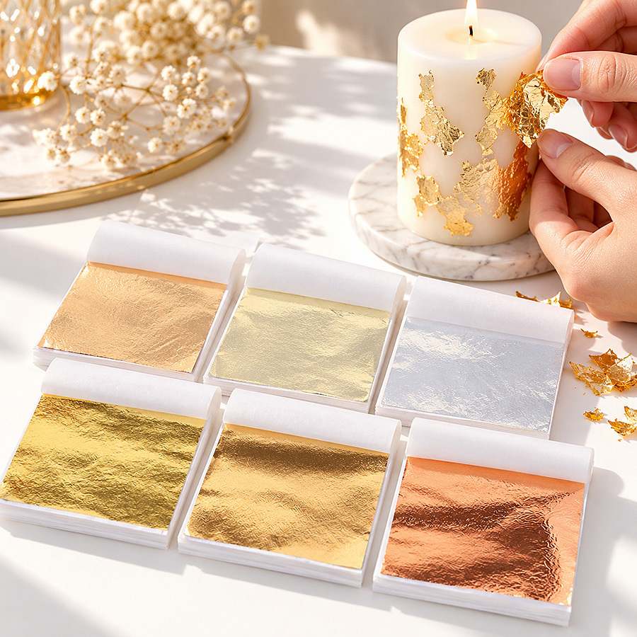 100 ورقة من ورق الذهب للاستخدا - مراجعة Resin Art Wedding Gift وسعره