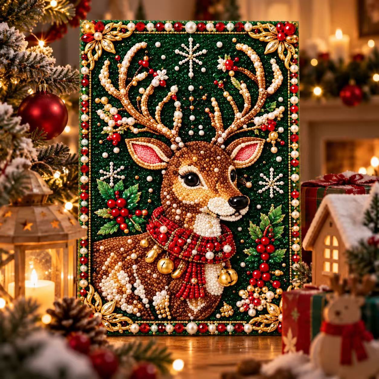 مجموعة أدوات الرسم باللؤلؤ لعي - مراجعة Resin Art Wallpaper وسعره