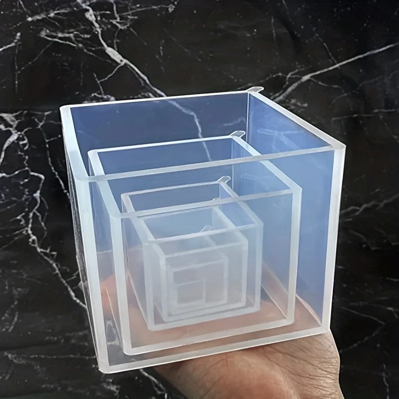 5 قطعة قالب راتينج مربع سيليكو - مراجعة Resin Art Case وسعره