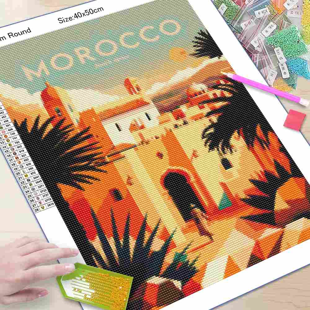 فيفيد جيم سانريو تطريز ماسي كا - مراجعة Resin Art Wallpaper وسعره