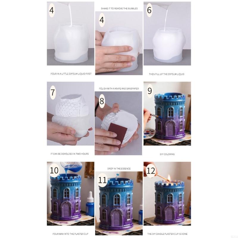 2026 قالب قلاع سيليكون مرن جدي - مراجعة Resin Art Equipment وسعره